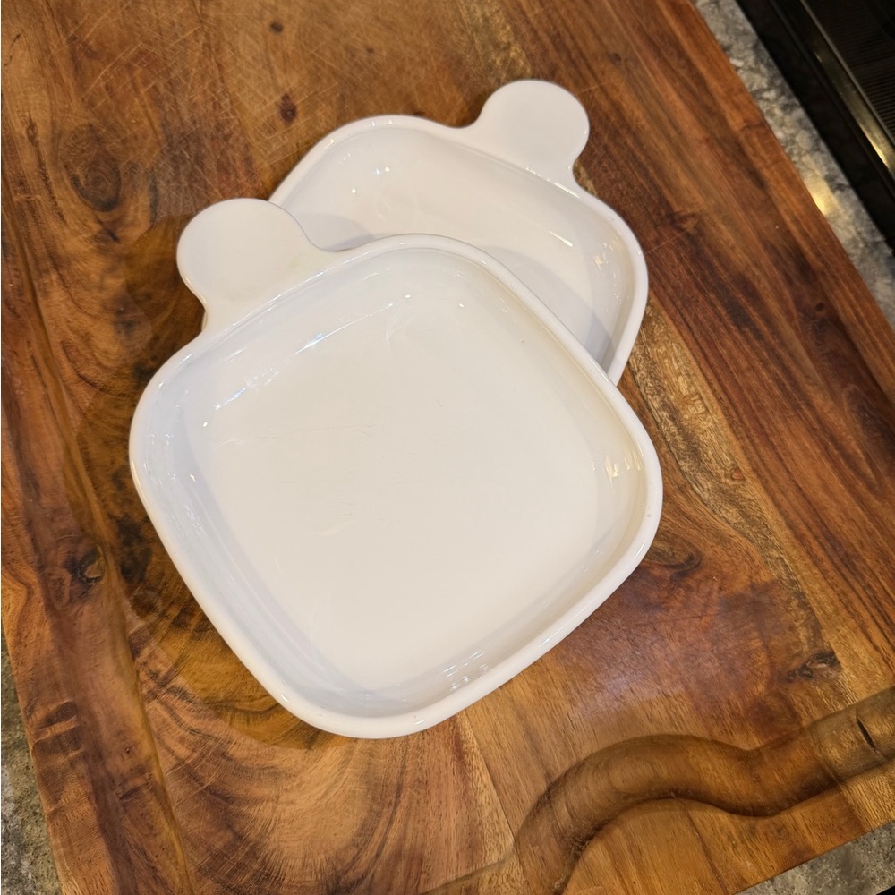 CorningWare - Corning Ware P-185-B - Grab-it /Snack-it 6" square plates vintage - Picture 3 of 6